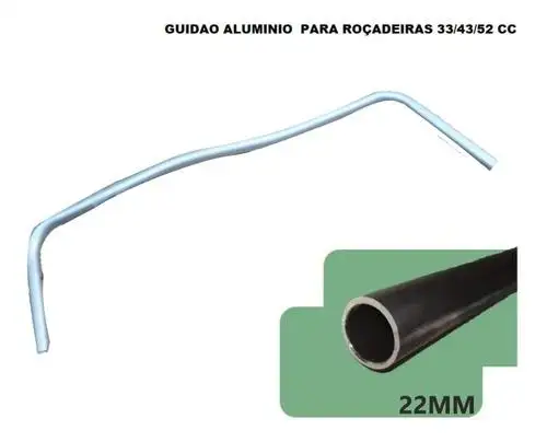 GUIDAO ALUMINIO ROÇADEIRA 26 33 43 CC 22MM MULTIMARCAS