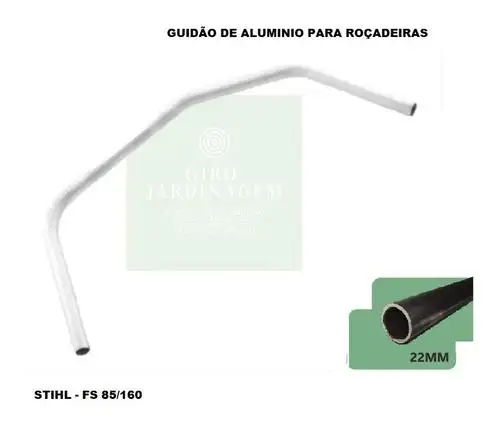 TUBO GUIDAO ROÇADEIRAS ST FS 85 160 22MM