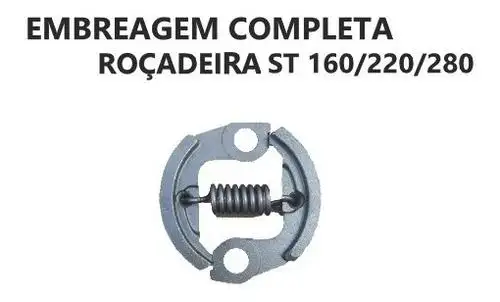 EMBREAGEM COMPLETA ROÇADEIRA ST 160 220 280 290