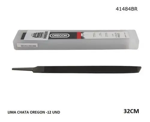 LIMA CHATA OREGON 8 POLEGADA - 32 CM CAIXA COM 12 UNIDADES