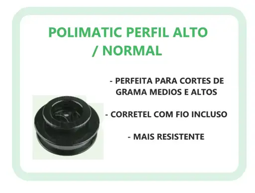 CARRETEL POLIMATIC PERFIL ALTO 0030 HQ R-RB 225 232 322 323