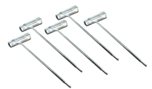 KIT 5 CHAVE CACHIMBO VELA ROÇADEIRA & MOTOSSERRA TORX 13X19