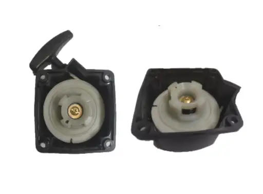 TAMPA ARRANQUE PARTIDA ROÇADEIRA 43 52 55CC MOLA DUPLA FACIL