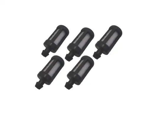 KIT 5 UND FILTRO COMBUSTÍVEL NYLON BICO GROSSO MULTIMARCAS