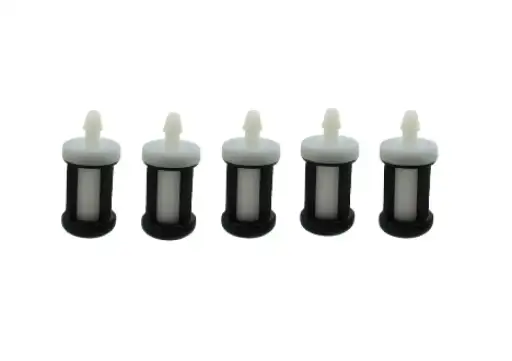 KIT 5 UND FILTRO COMBUSTÍVEL NYLON BICO FINO MULTIMARCAS