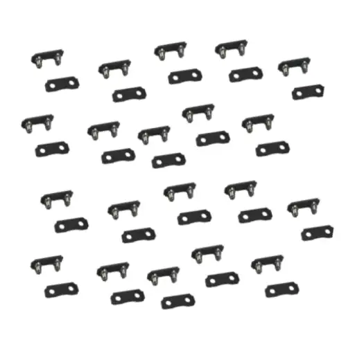 KIT 33 PARES EMENDAS MOTOSSERRA 3/8 1.1MM CORRENTE SPIN