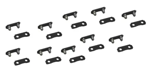 KIT 10 PARES EMENDAS MOTOSSERRA 3/8 1.1MM CORRENTE ARCHER 