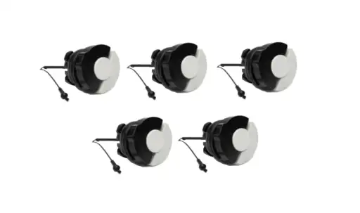 KIT 5 TAMPA TANQUE GASOLINA MOTOSSERRA ST 290 310 390 CLICK