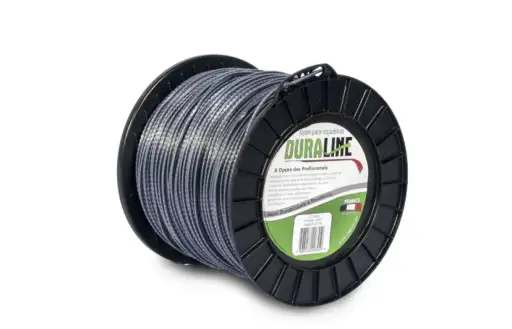 BOBINA NYLON CINZA ROÇADEIRAS 3.0 MM HELICOIDAL 374 METROS